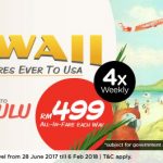 AirAsia X takes Hawaii