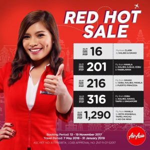 AirAsia Red Hot Sale