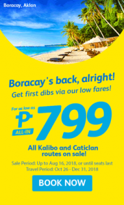 Cebu Pacific Air Boracay