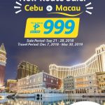 Cebu Pacific Air Cebu to Macau