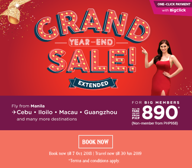 AirAsia Grand Year-End Sale